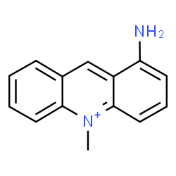 ChemSpider 2D Image | 1-Amino-10-methylacridinium | C14H13N2