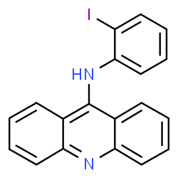 ChemSpider 2D Image | N-(2-Iodophenyl)-9-acridinamine | C19H13IN2