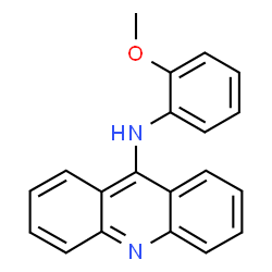 ChemSpider 2D Image | N-(2-Methoxyphenyl)-9-acridinamine | C20H16N2O