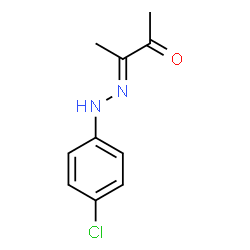 ChemSpider 2D Image | (3E)-3-[(4-Chlorophenyl)hydrazono]-2-butanone | C10H11ClN2O