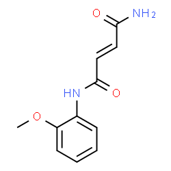 ChemSpider 2D Image | (2E)-N-(2-Methoxyphenyl)-2-butenediamide | C11H12N2O3