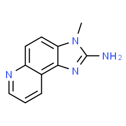 ChemSpider 2D Image | 2-Amino-3-methyl-3H-imidazo[4,5-f]quinoline | C11H10N4