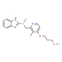 ChemSpider 2D Image | Rabeprazole | C18H21N3O3S