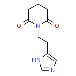 ChemSpider 2D Image | Histamine Glutarimide | C10H13N3O2