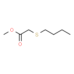 ChemSpider 2D Image | Methyl (butylsulfanyl)acetate | C7H14O2S