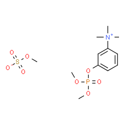 ChemSpider 2D Image | 3-[(Dimethoxyphosphoryl)oxy]-N,N,N-trimethylanilinium methyl sulfate | C12H22NO8PS