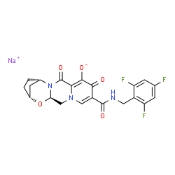 ChemSpider 2D Image | Bictegravir sodium | C21H17F3N3NaO5