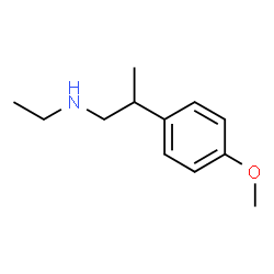 ChemSpider 2D Image | N-Ethyl-2-(4-methoxyphenyl)-1-propanamine | C12H19NO
