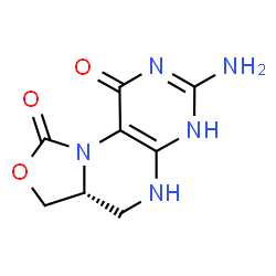 ChemSpider 2D Image | 5,6-cyclic-tetrahydropteridine | C8H9N5O3