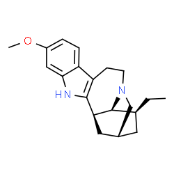 ChemSpider 2D Image | Tabernanthine | C20H26N2O
