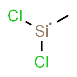ChemSpider 2D Image | Dichloro(methyl)silyl | CH3Cl2Si