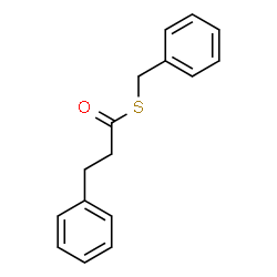 ChemSpider 2D Image | S-Benzyl 3-phenylpropanethioate | C16H16OS
