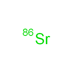 ChemSpider 2D Image | (~86~Sr)Strontium | 86Sr