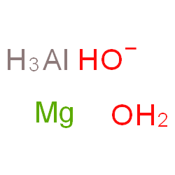 ChemSpider 2D Image | aluminum; magnesium; hydroxide; hydrate | H3AlMgO2