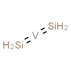 ChemSpider 2D Image | Vanadium silicide (VSi2) | Si2V