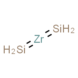 ChemSpider 2D Image | Zirconium silicide (ZrSi2) | Si2Zr