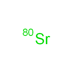 ChemSpider 2D Image | (~80~Sr)Strontium | 80Sr