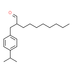 ChemSpider 2D Image | 2-(4-Isopropylbenzyl)decanal | C20H32O