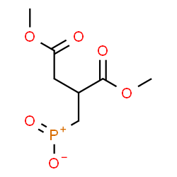 ChemSpider 2D Image | [4-Methoxy-2-(methoxycarbonyl)-4-oxobutyl](oxo)phosphoniumolate | C7H11O6P
