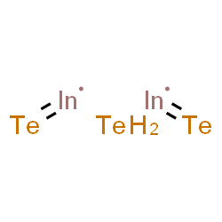 ChemSpider 2D Image | tellurium; telluroxoindium | In2Te3