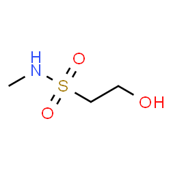 ChemSpider 2D Image | 2-Hydroxy-N-methylethanesulfonamide | C3H9NO3S