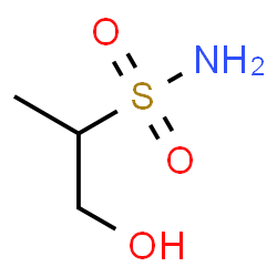 ChemSpider 2D Image | 1-Hydroxy-2-propanesulfonamide | C3H9NO3S