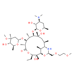 ChemSpider 2D Image | Dirithromycin | C42H78N2O14