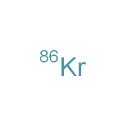 ChemSpider 2D Image | (~86~Kr)Krypton | 86Kr
