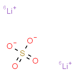 ChemSpider 2D Image | Lithium-6Li2 sulfate | 6Li2O4S
