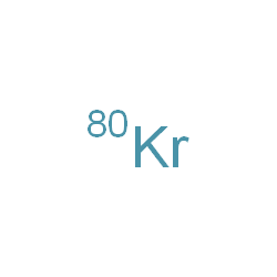 ChemSpider 2D Image | (~80~Kr)Krypton | 80Kr
