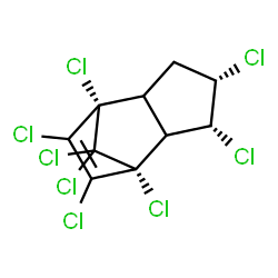 ChemSpider 2D Image | cis-chlordane | C10H6Cl8