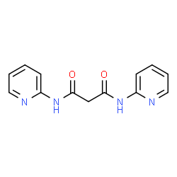 ChemSpider 2D Image | N,N'-Di(2-pyridinyl)malonamide | C13H12N4O2