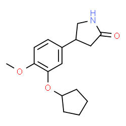 ChemSpider 2D Image | Rolipram | C16H21NO3