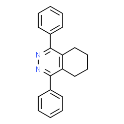 ChemSpider 2D Image | 1,4-Diphenyl-5,6,7,8-tetrahydrophthalazine | C20H18N2