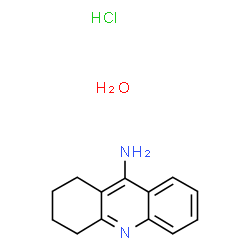 ChemSpider 2D Image | THA hydrochloride hydrate | C13H17ClN2O