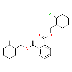 ChemSpider 2D Image | Bis[(2-chlorocyclohexyl)methyl] phthalate | C22H28Cl2O4