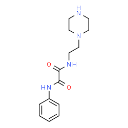 ChemSpider 2D Image | N-Phenyl-N'-[2-(1-piperazinyl)ethyl]ethanediamide | C14H20N4O2