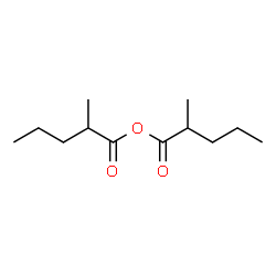 ChemSpider 2D Image | 2-Methylpentanoic anhydride | C12H22O3