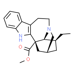 ChemSpider 2D Image | Coronaridine | C21H26N2O2