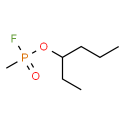 ChemSpider 2D Image | 3-Hexanyl methylphosphonofluoridate | C7H16FO2P