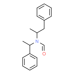 ChemSpider 2D Image | N-(1-Phenylethyl)-N-(1-phenyl-2-propanyl)formamide | C18H21NO