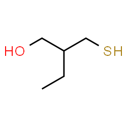 ChemSpider 2D Image | 3-mercapto-2-ethylpropanol | C5H12OS