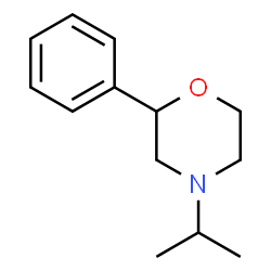 ChemSpider 2D Image | 4-Isopropyl-2-phenylmorpholine | C13H19NO