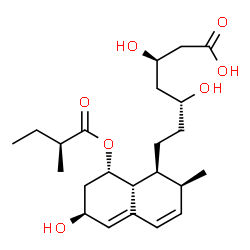 ChemSpider 2D Image | Pravastatin | C23H36O7