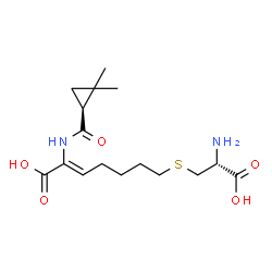 ChemSpider 2D Image | Cilastatin | C16H26N2O5S