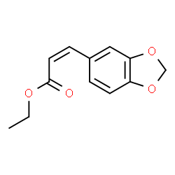 ChemSpider 2D Image | Ethyl piperonylideneacetate | C12H12O4