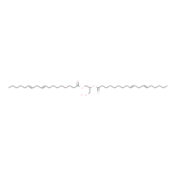 ChemSpider 2D Image | 3-Hydroxy-1,2-propanediyl (9E,12E,9'E,12'E)bis(-9,12-octadecadienoate) | C39H68O5