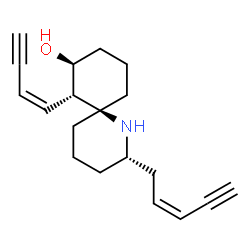 ChemSpider 2D Image | histrionicotoxin | C19H25NO