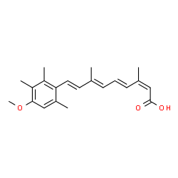 ChemSpider 2D Image | Isoacitretin | C21H26O3