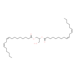 ChemSpider 2D Image | 1,2-dilinolein | C39H68O5